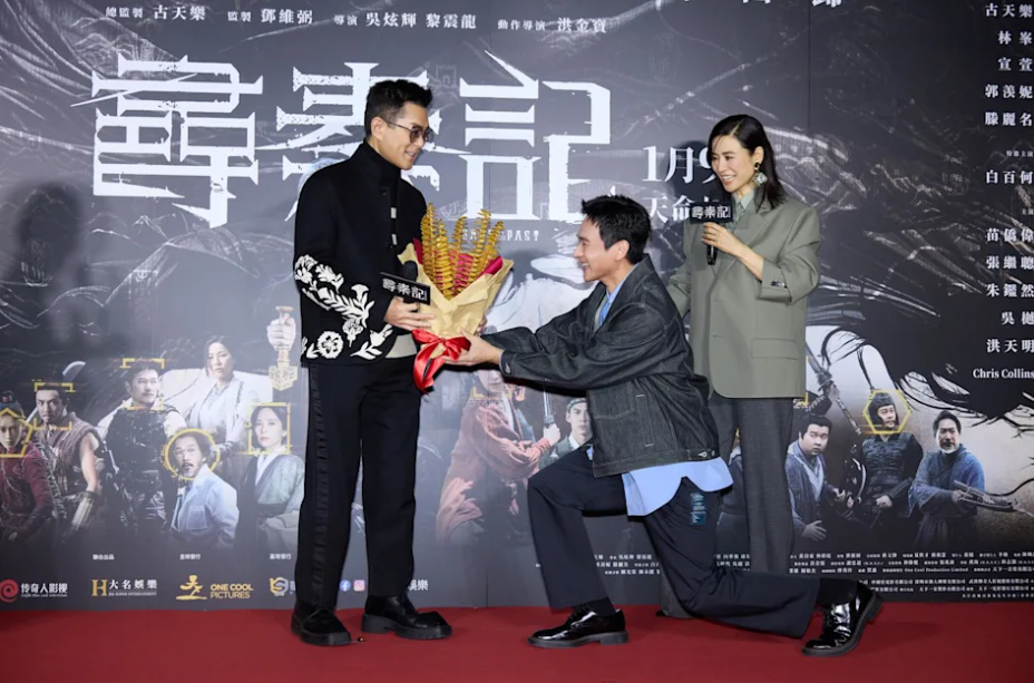 曾和古天樂合作的​劉冠廷驚喜現身。（圖／華映娛樂 提供）